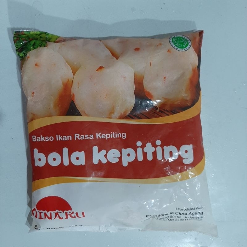 

Minaku bola kepiting 500g