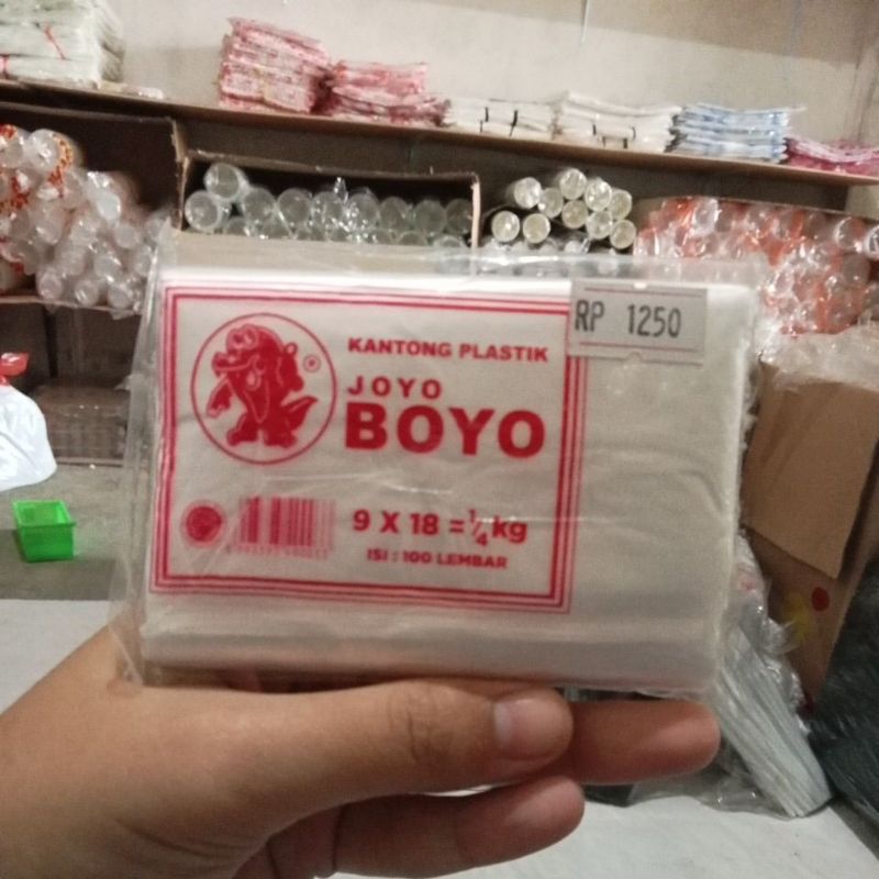 Plastik BOYO 1/4 kg