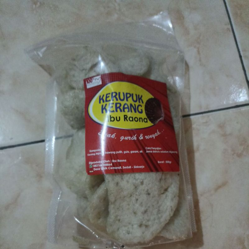 

Kerupuk Kerang Ibu Raona