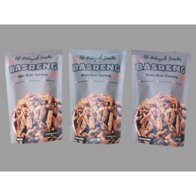 

Al-Hidayah Snacks ~ Paket Building 3 Basreng Baso Ikan Goreng Daun Jeruk Pedas