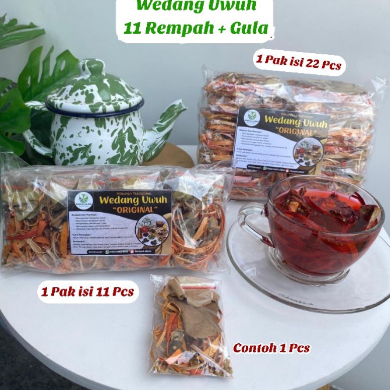 

[‰Q89<] Wedang Uwuh Komplit 11 Rempah + Gula Batu Paket Hemat Elewen
