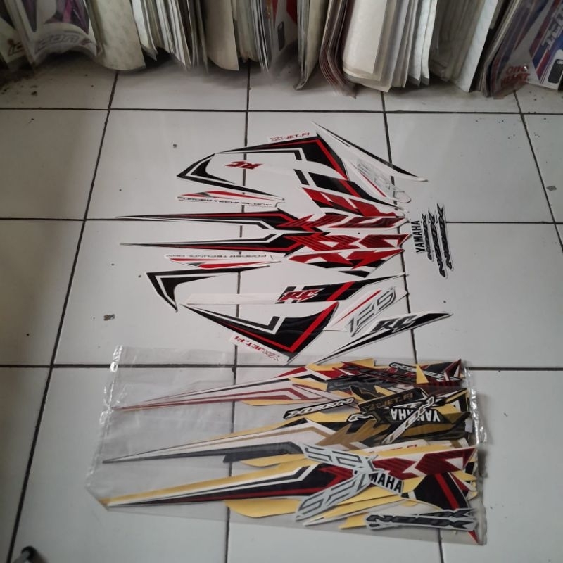 (Bisa COD) Striping Yamaha Xeon GT 125 stiker ori Xeon fi