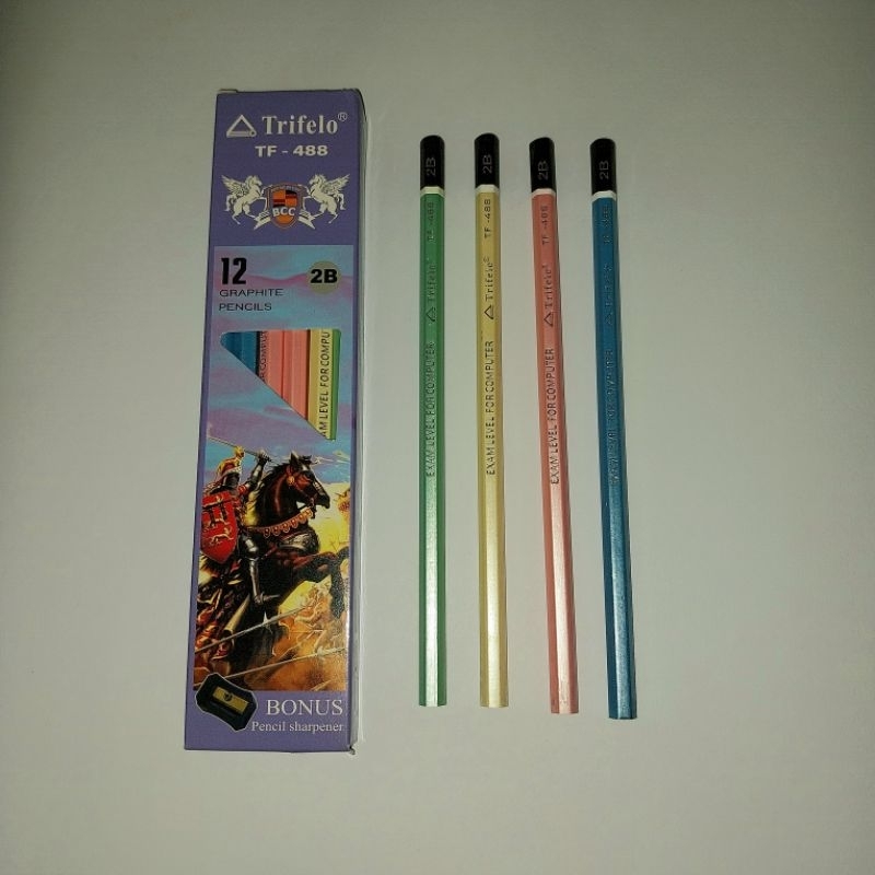 

(12 pcs) Pensil Serut Trifelo TF 488