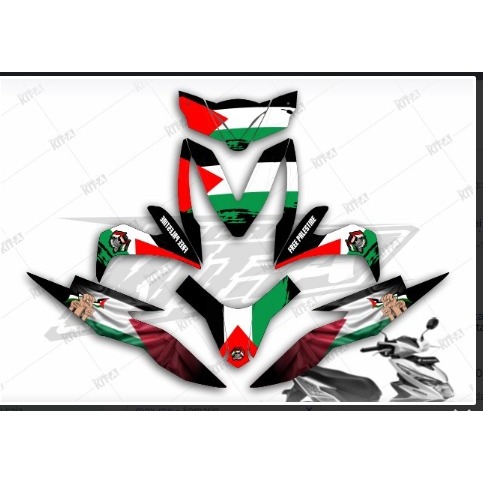 decal beat 2019 full body keren motif