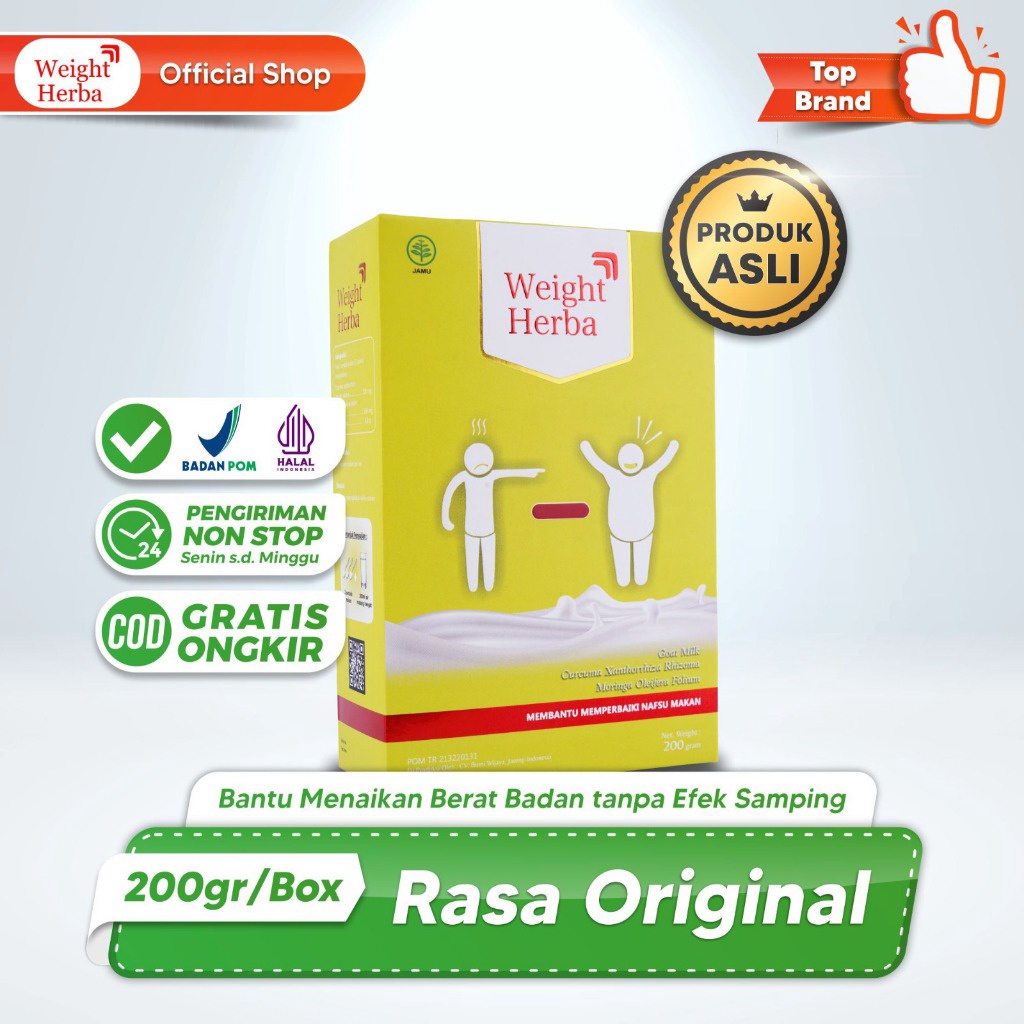

✨Grosir✨ Weight Herba - Susu Penggemuk No.1 di Indonesia grosir