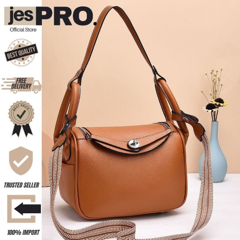 JESPRO 14 | Tas Lindy Import 2 Wanita Selempang Tali 167 | Fashion Bag Woman