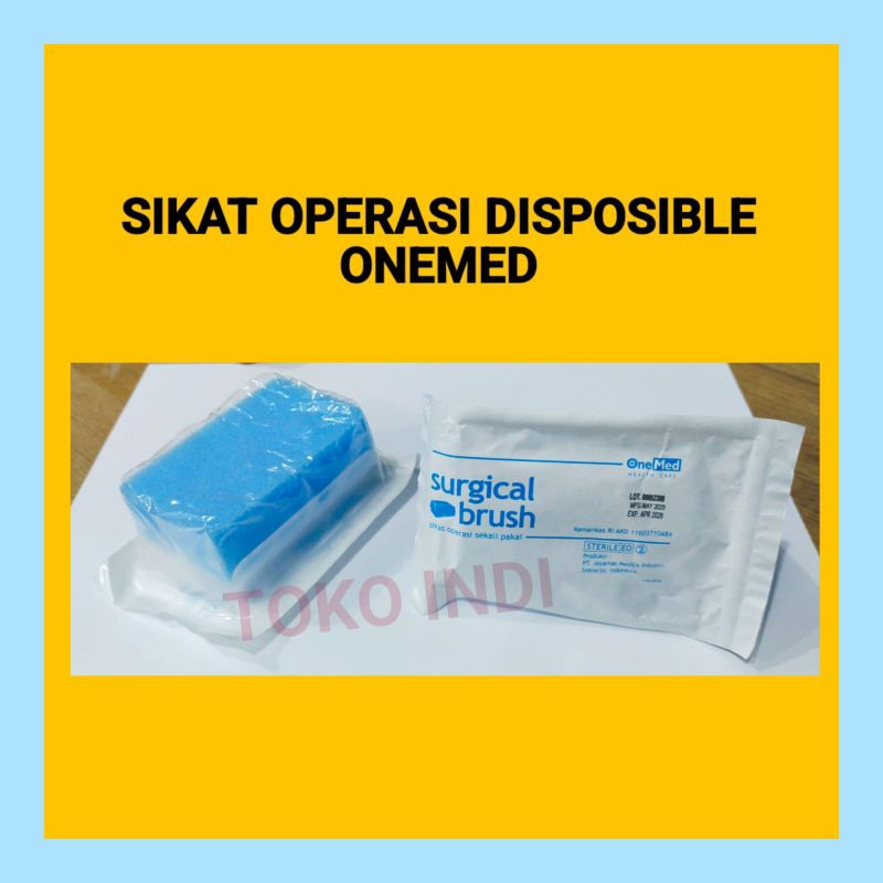Sikat Operasi Steril Onemed/Sikat Operasi Onemed/Sikat Operasi Steril
