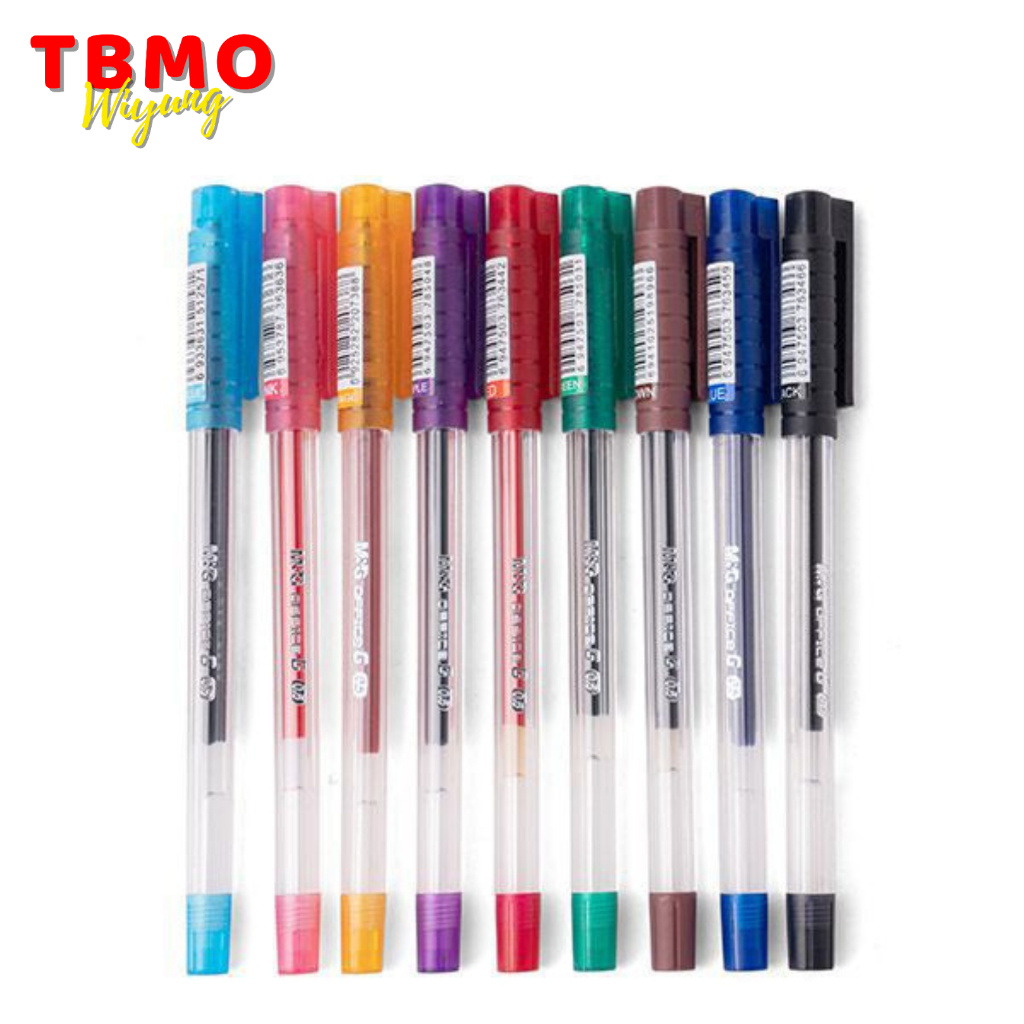 

TBMO M&G Pulpen / Bolpen Gel Economic Stick Gel Pen 0.5 mm - Pcs