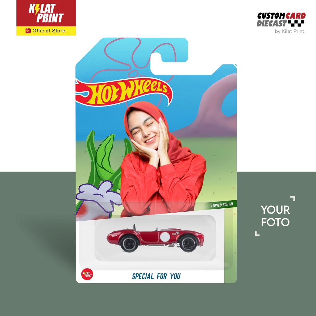 Hot Wheels Custom Foto Mobil Hotwheels Card Bikini Bottom Edition
