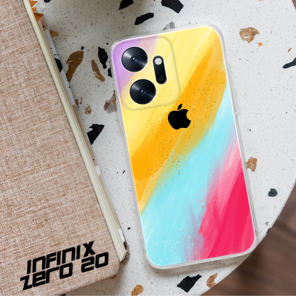 Case INFINIX ZERO 20 - Casing INFINIX ZERO 20 Terbaru 2023 MIRACLE CASE [ MOTIF 45 ] Silikon INFINIX
