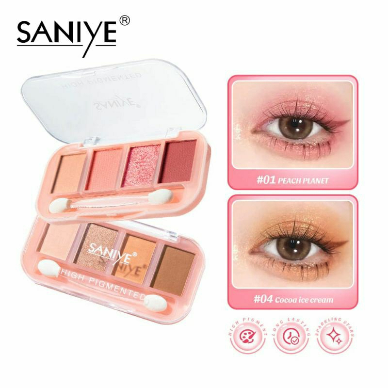 EYESHADOW SANIYE BPOM EYESHADOW TERBARU MAKEUP PROFESIONAL