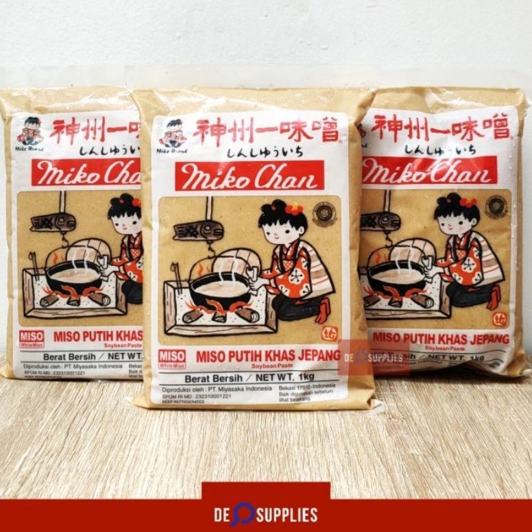 

[♣O96&] Shinshuichi Mikochan Miso Soup 1kg - Miso Paste Putih Tauco Miko Chan [26]