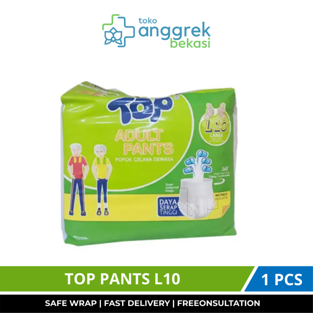 TOP PANTS ADULT DIAPERS XL10/PAMPERS CELANA DEWASA/PAMPERS/POPOK DEWASA