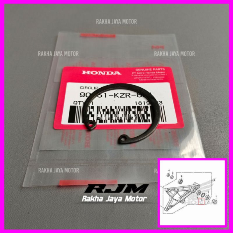 CLIP KLIP SWING ARM HONDA PCX/CIRCLIP KLIP SEPI PENGUNCI SWING ARM HONDA PCX/9452040000/CLIRCLIP KLI