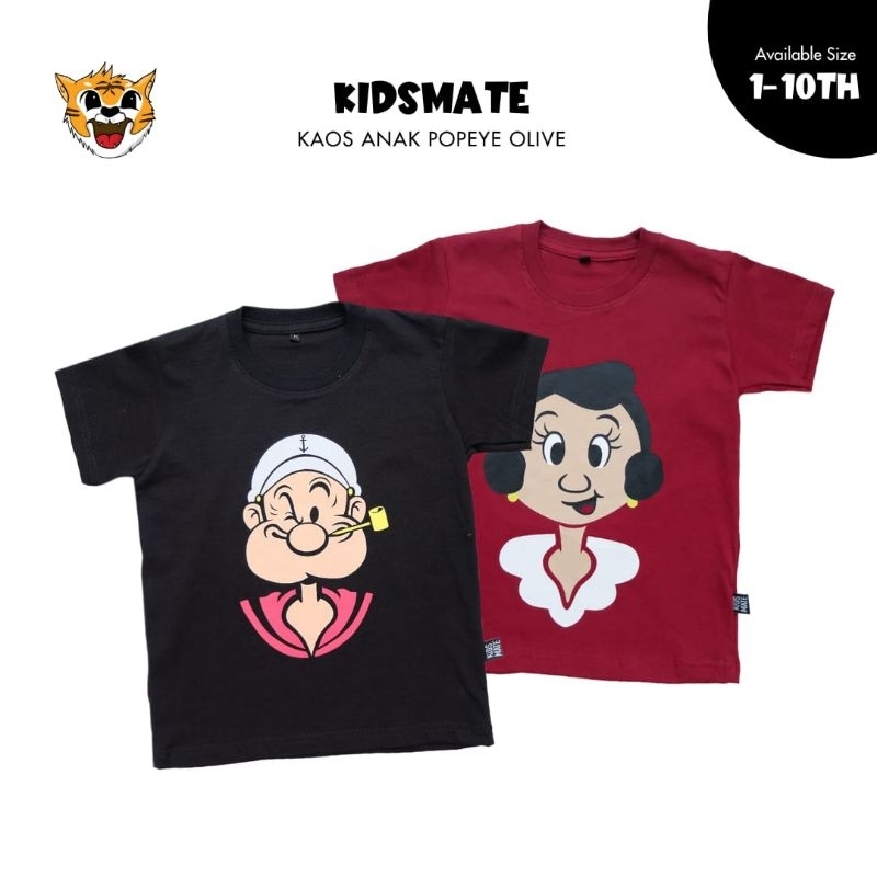 KAOS ANAK POPEYE OLIVE by KIDS MATE