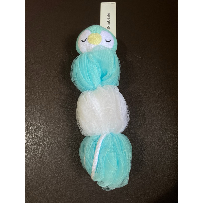 penguin spons mandi / bath sponge miniso