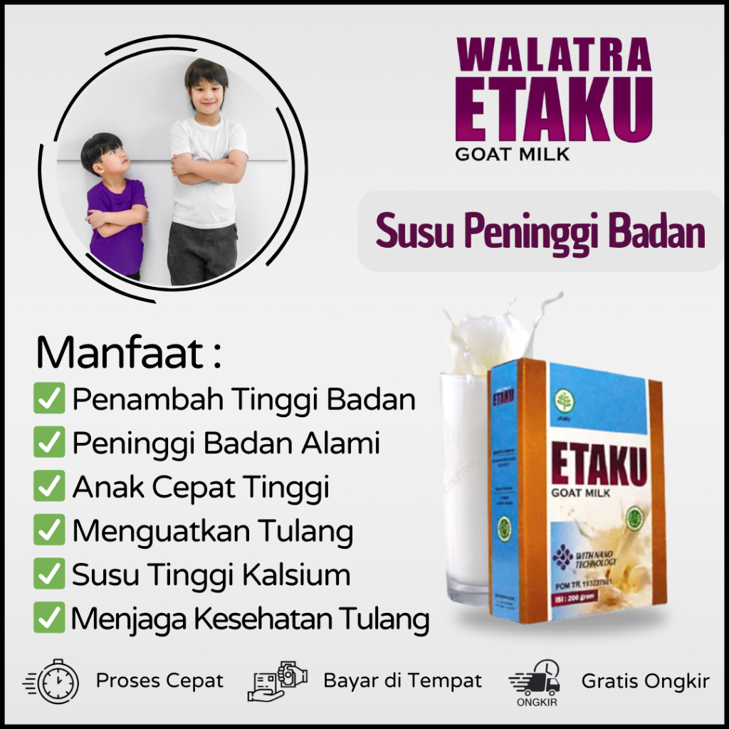 

Susu Peninggi Badan, Susu Penguat Tulang, Susu Tinggi Kalsium Untuk Tulang, Obat Peninggi Badan, Obat Tinggi Badan Cepat, Obat Peninggi Badan Umur 20 ke Atas, Obat Badan Tinggi, Obat Penambah Tinggi Badan, Obat Peninggi Badan Anak dengan Susu Etaku