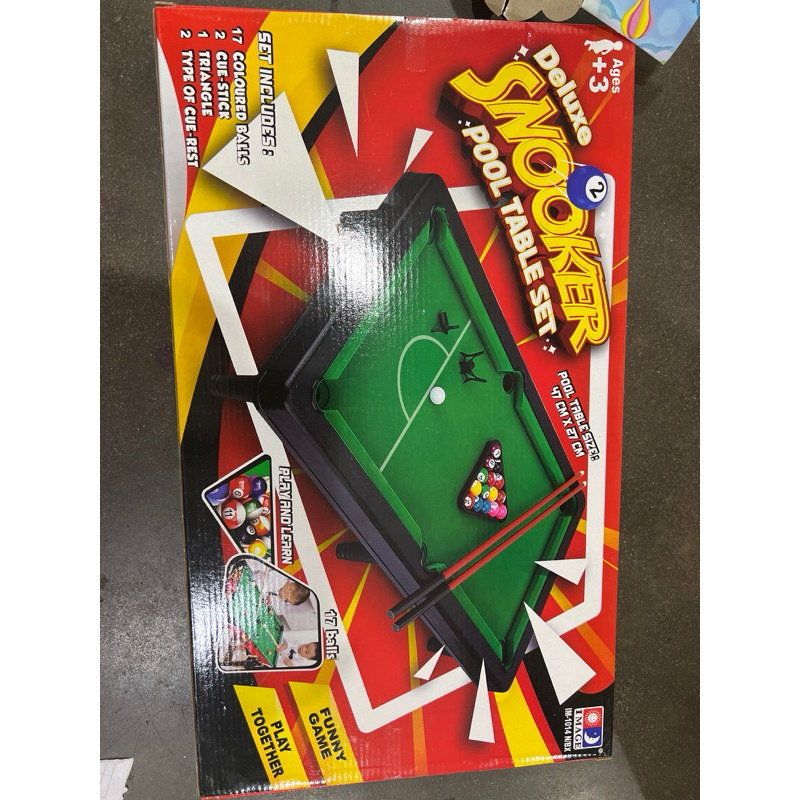 pool table set snooker