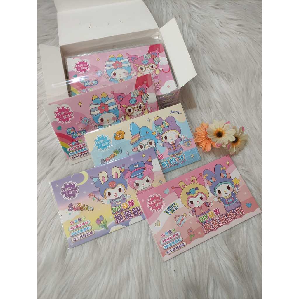 

Stiker Sanrio DIY SZ-212 4pcs