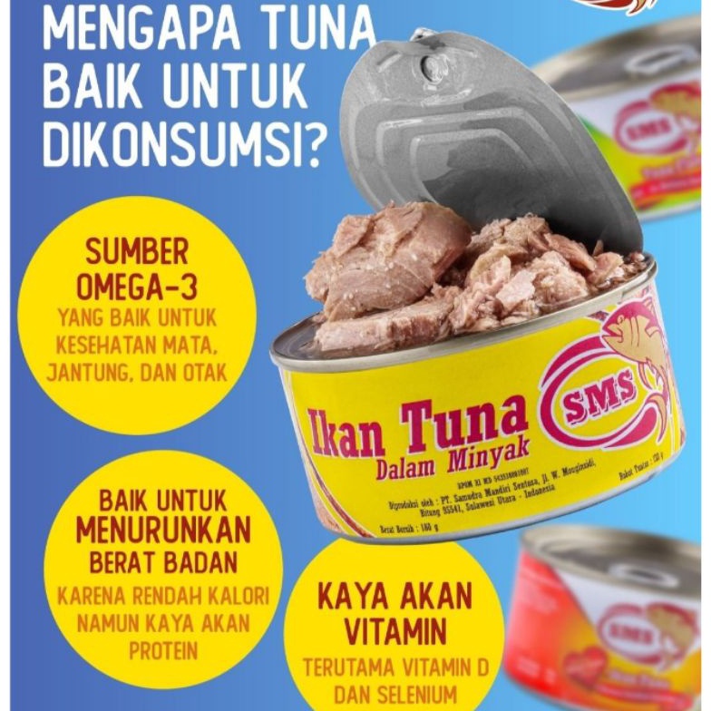 

T3rbaru TUNA KALENG DALAM MINYAK (ORIGINAL）180gr Langsung Order Gan
