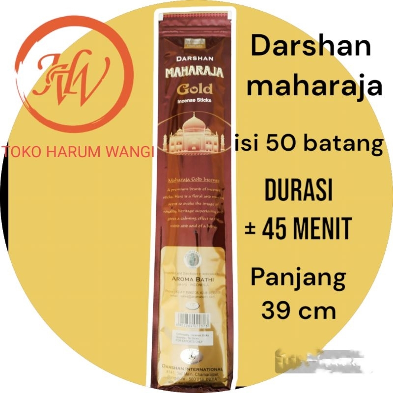 Dupa maharaja gold besar isi 50 batang