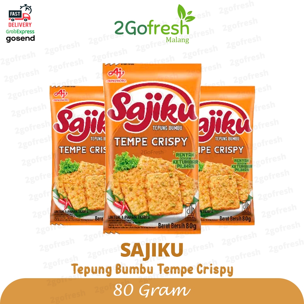 

Bumbu Sajiku Tepung Bumbu Tempe Crispy 80 gram - Sembako - Rempah Sayur Sayuran & Buah Buahan