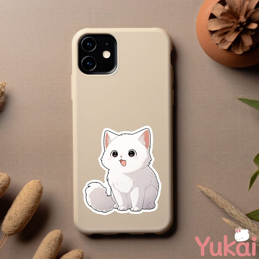 

Stiker Kucing Lucu Premium, Sticker Anime Waterproof