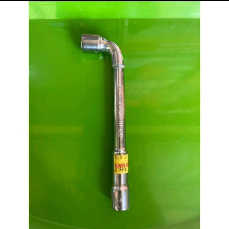Kunci L shock 12mm meijer / kunci shock  model L merjer 12mm  / model 2 kepala bawah dan atas
