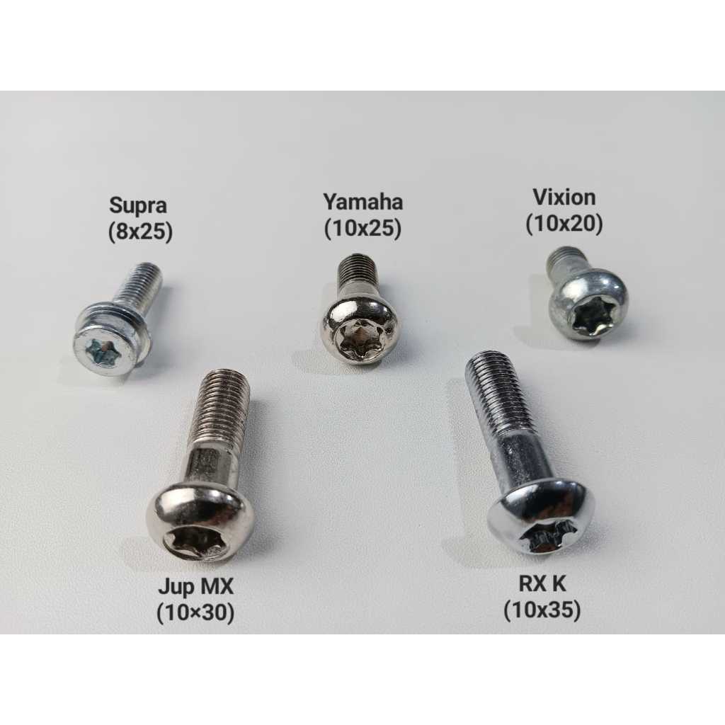 Baut Bintang SUPRA YAMAHA VIXION JUPITER MX RX KING
