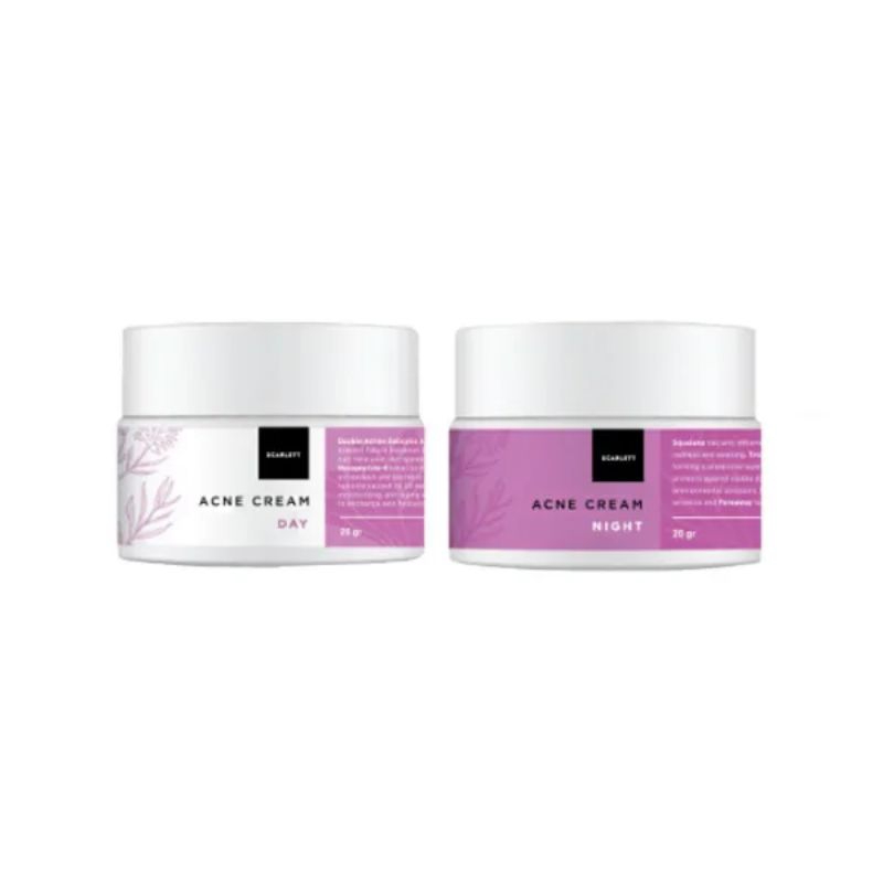 Scarlett whitening acne day cream&night cream