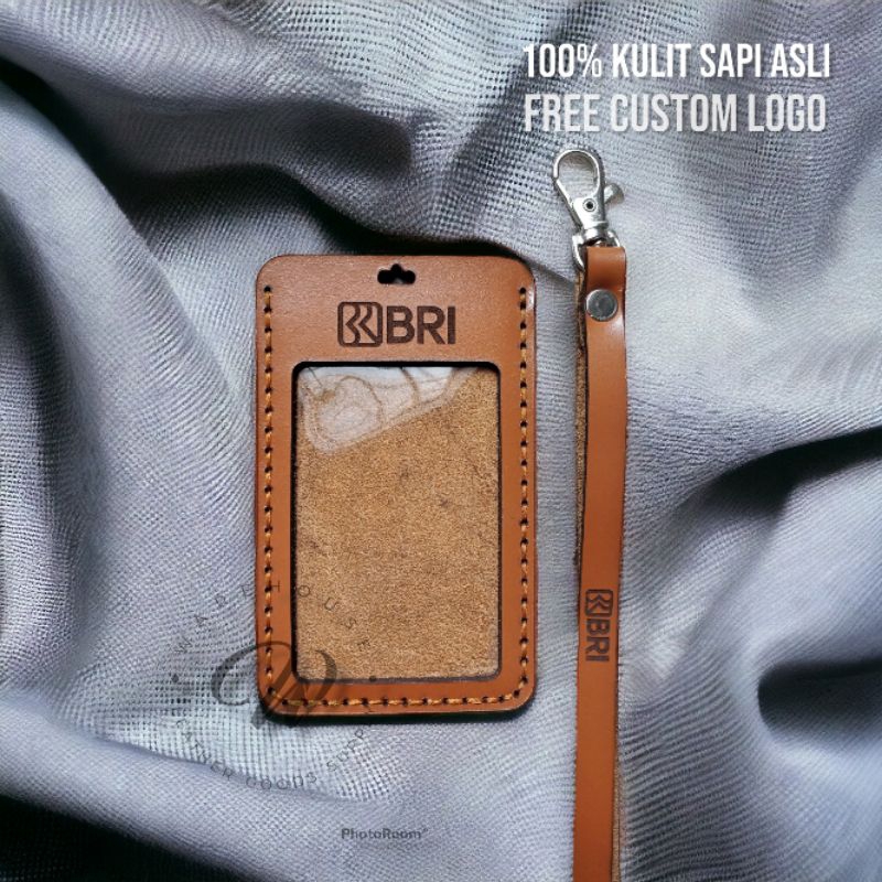 

ID CARD HOLDER KULIT SAPI ASLI CUSTOM LOGO PERUSAHAAN