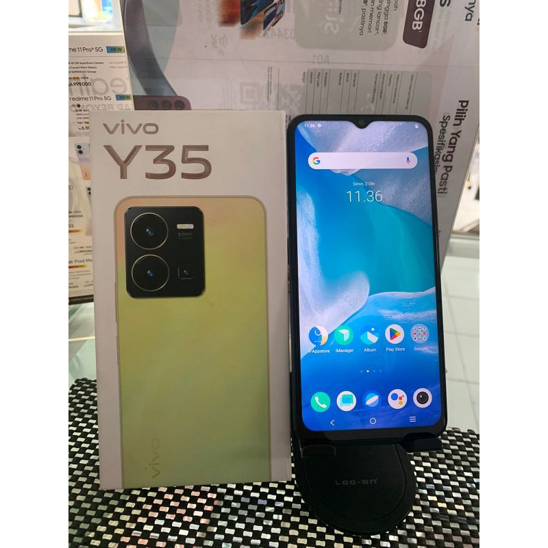 Vivo Y35 Ram 8GB Rom 128GB Unit Second Mulus