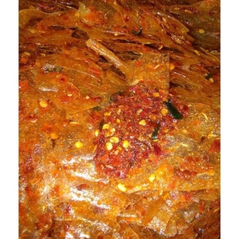 

D!skon 250gr KERIPIK KACA PEDAS DAUN JERUK [218]