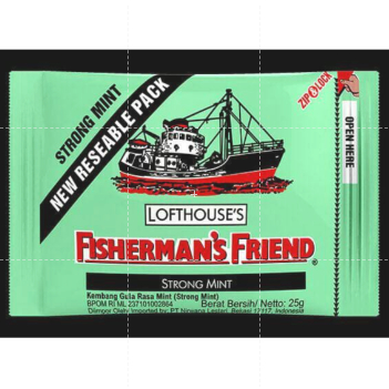 

Fisherman'S Friend Strong Mint Hijau PLS