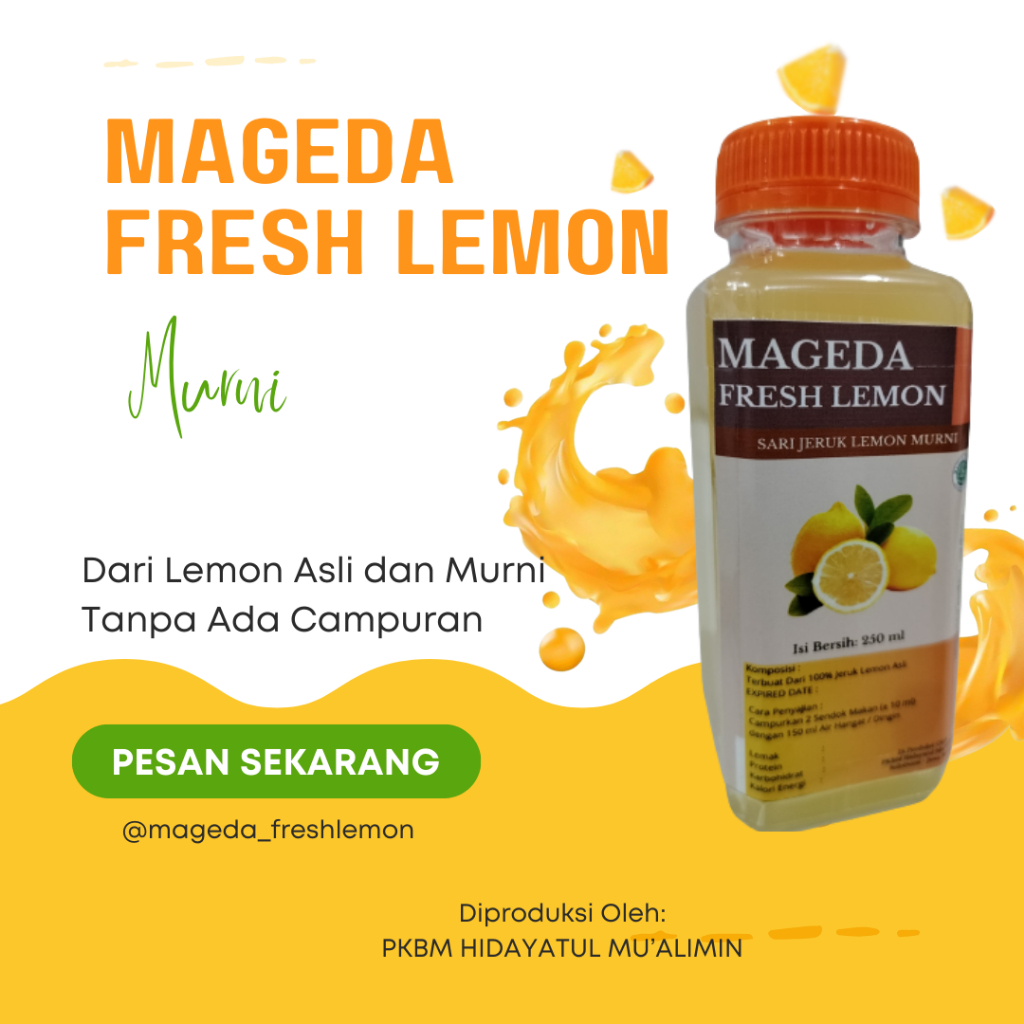 

Mageda Fresh Sari Lemon 250 ml