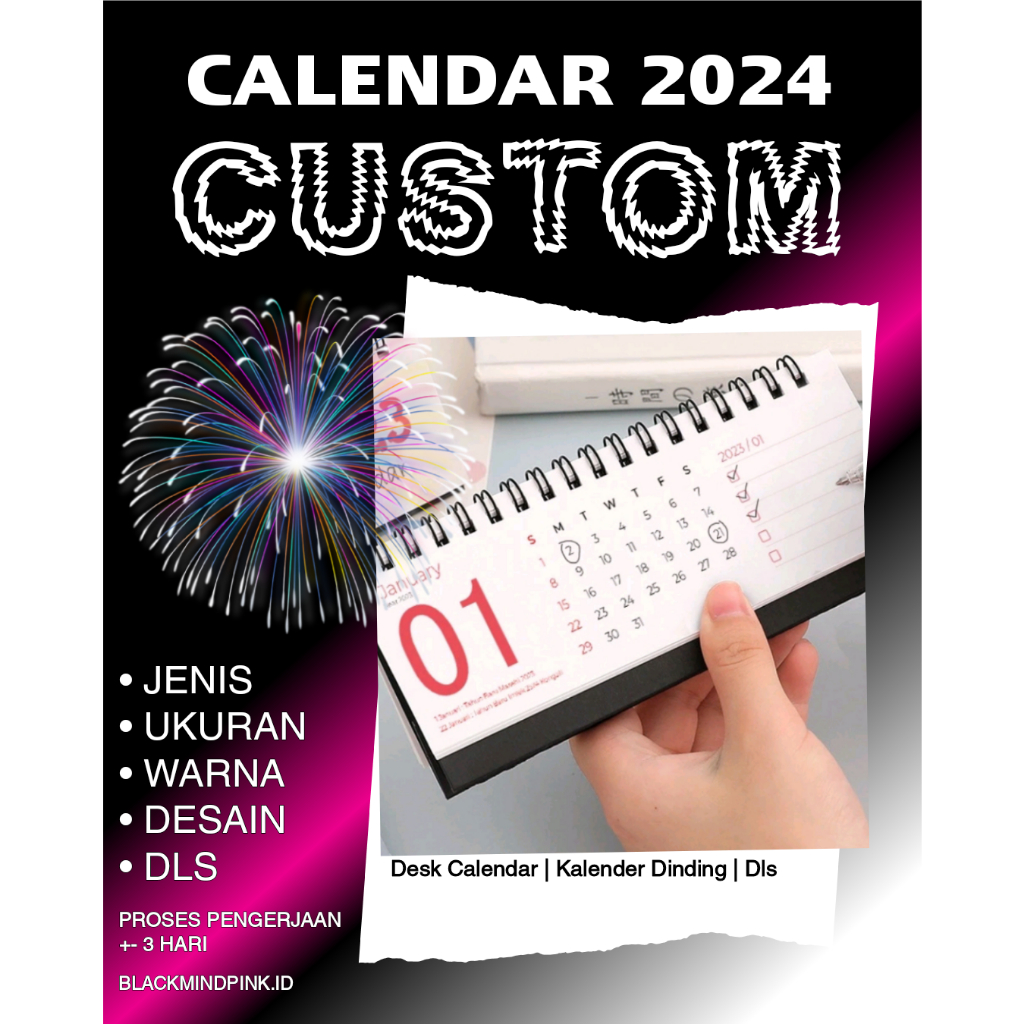 

Calendar 2024 Custom | Kalender Dinding/Planning Time 2024/Calendar 2024