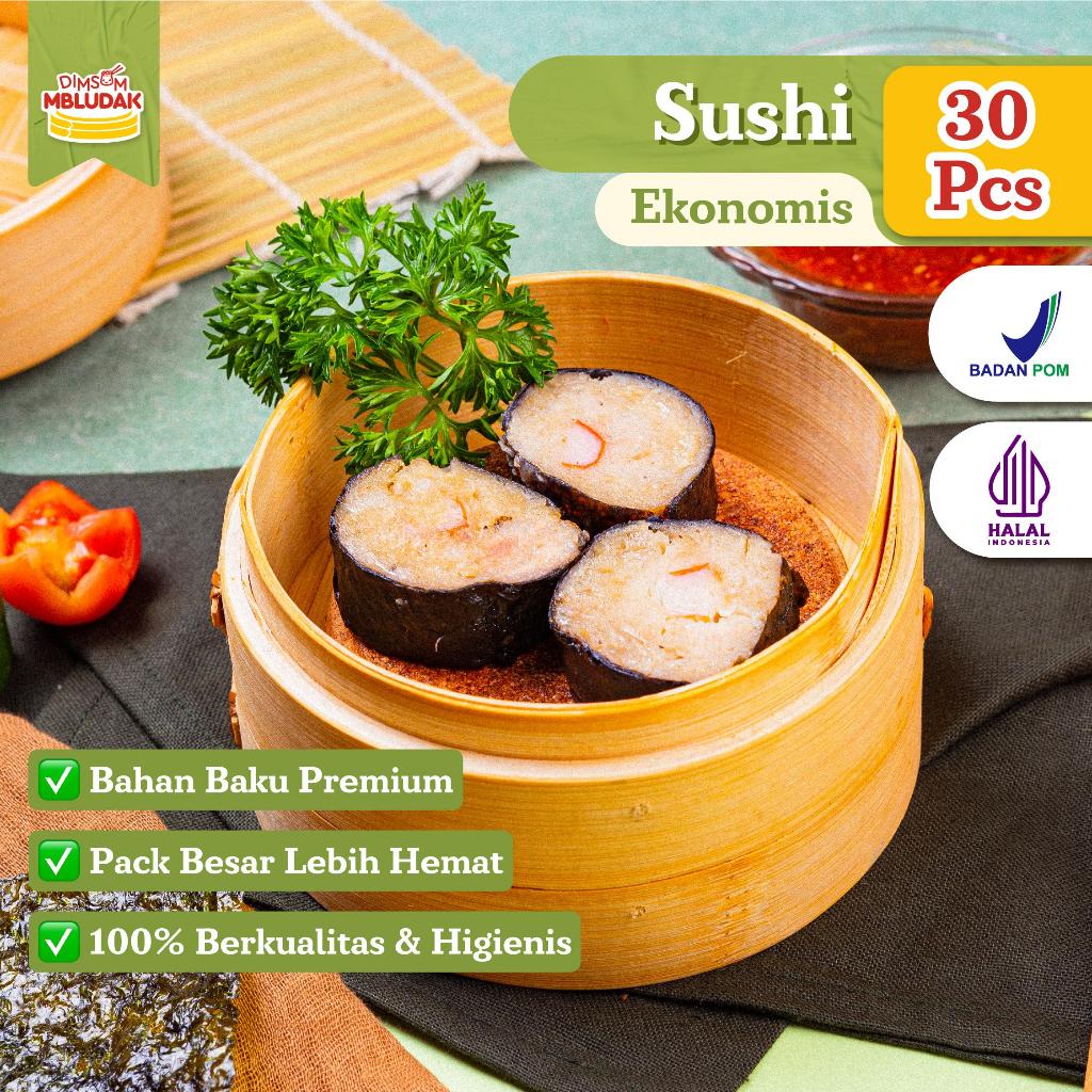

Dimsum Mbludak Sushi Frozen Dimsum Ekonomis Halal 30 Pcs