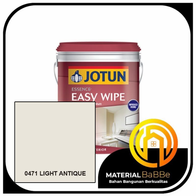 Jotun Easy Wipe 0471 Light Antique 3,5 Liter | Cat Dinding Dalam