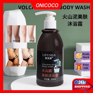 Sabun Pemutih Badan Sabun Cair Pemutih Badan 250ml Sabun Mandi Lumpur Vulkanik Original Sabun Mandi 