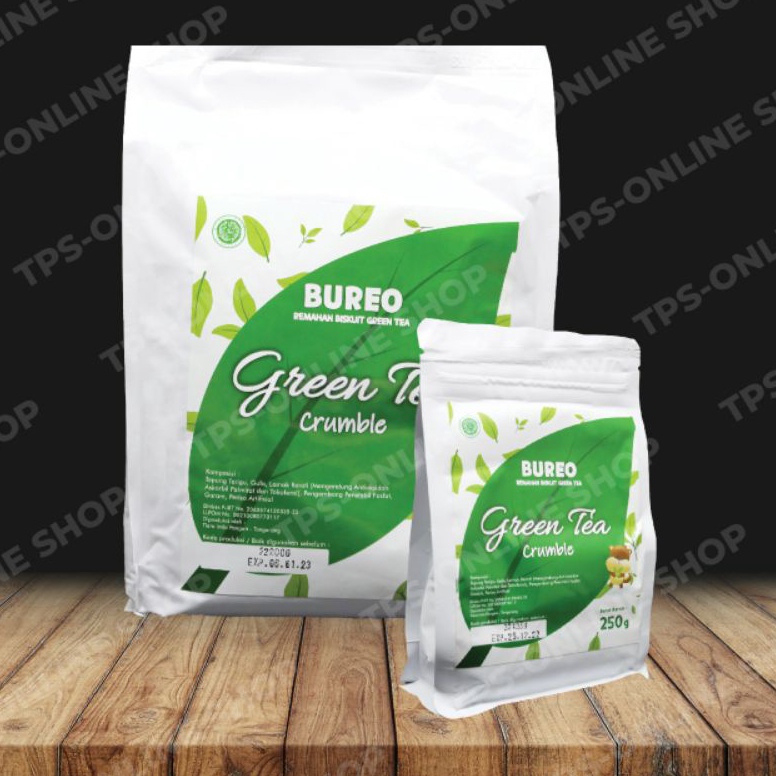 

H4rga T3rmurah Bureo - Green Tea Biscuit Crumble 1kg Moodbooster