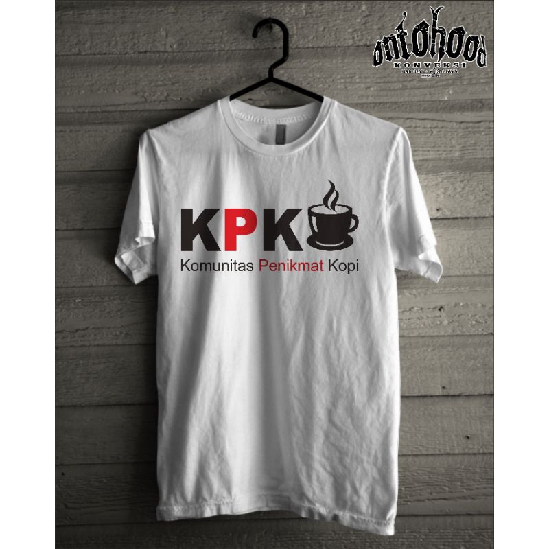 Kaos plesetan/ parodi logo KPK