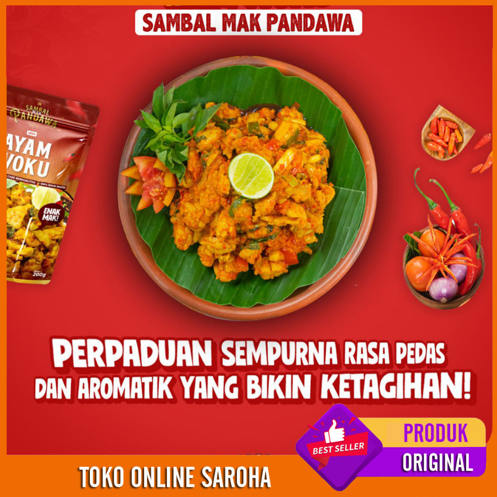 

sambal Mak Pandawa Ayam Woku