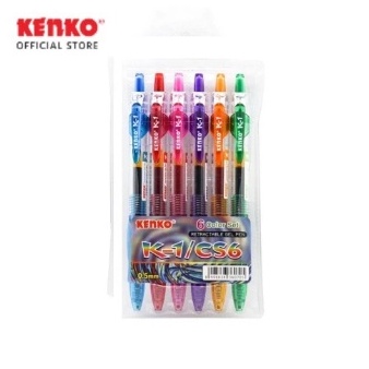 

Kualitas Premium.. Kenko Gel Pen K-1 CS6 Set 6 warna (SET) - IHI