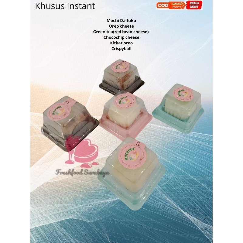 

❤️Freshfood❤️Intant kurir!! Mochi DAIFUKU aneka varian rasa