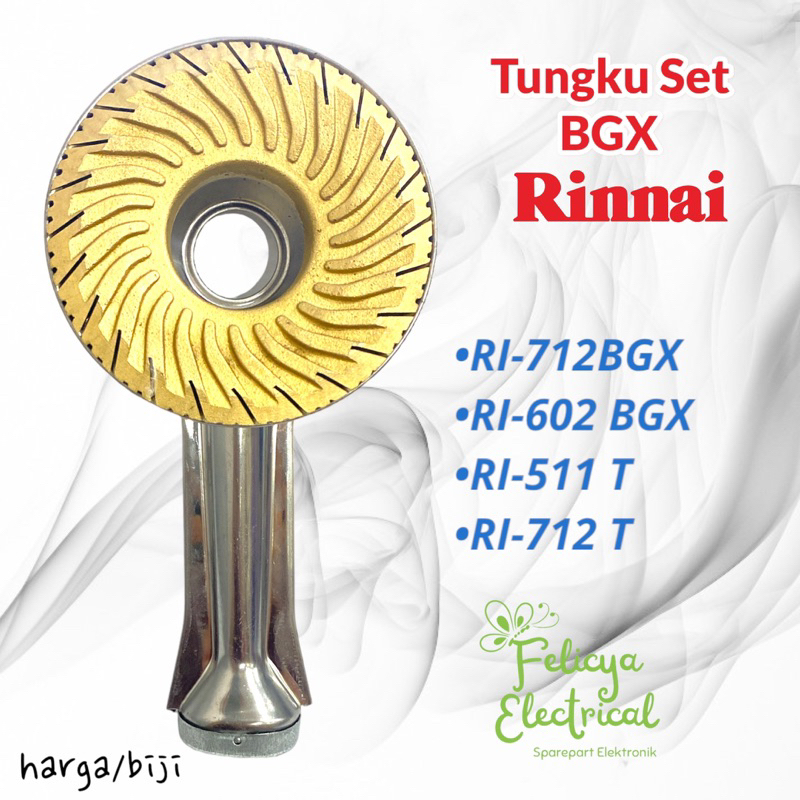 Tungku Kompor Gas RINNAI RI 712 BGX / Corong kompor RINNAI 712 BGX