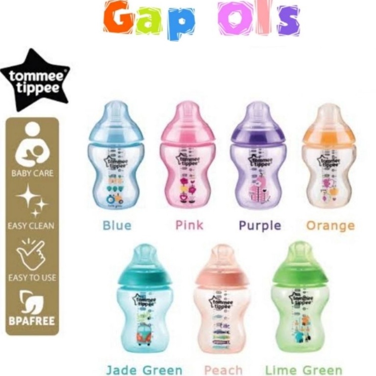 [ART. D65X] TOMMEE TIPPEE Closer to Nature Baby Bottle Tommee Tippee Botol Susu Wideneck