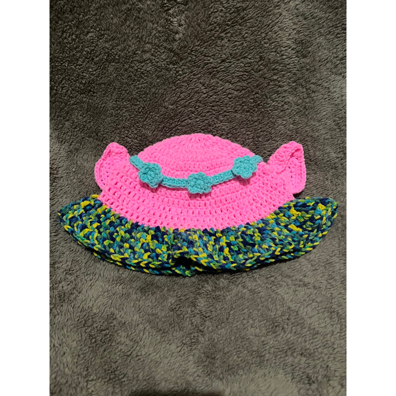 poppy trolls bucket hat