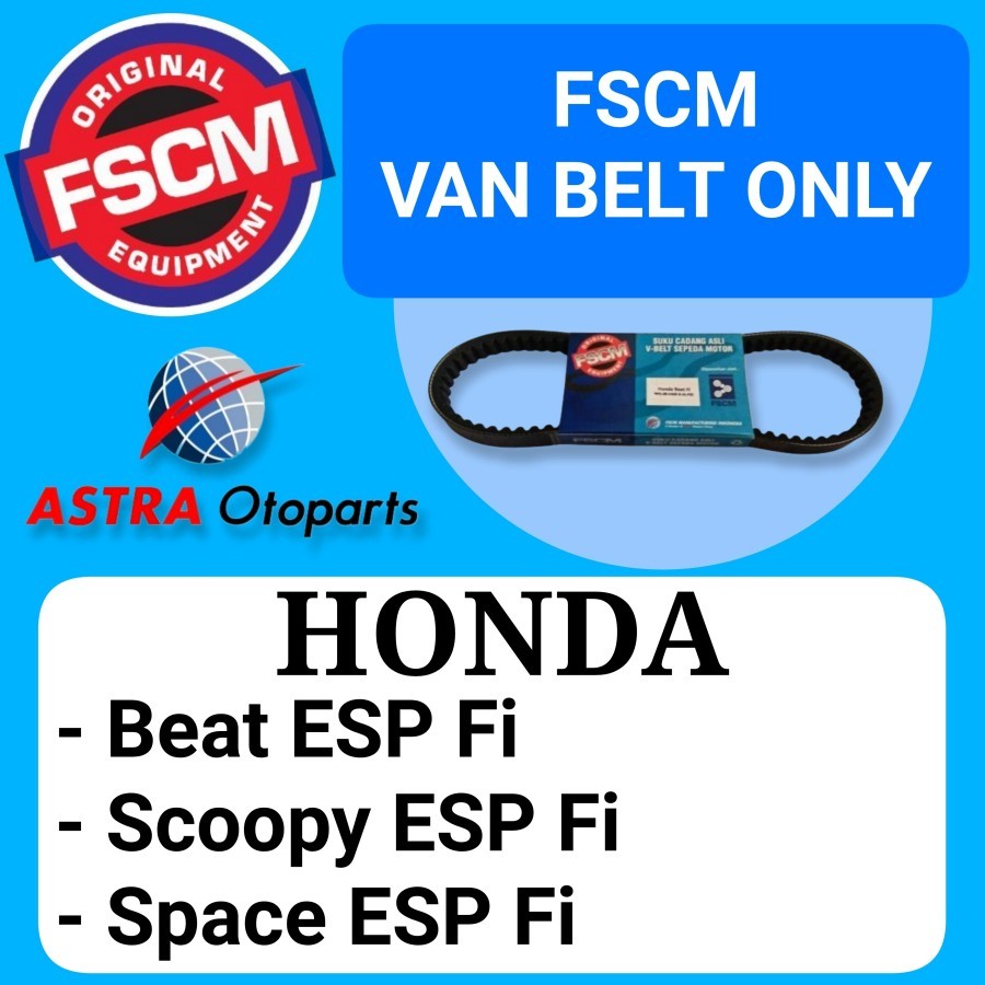 FSCM VBELT VAN BELT VANBELT BEAT ESP SCOOPY ESP ONLY K44