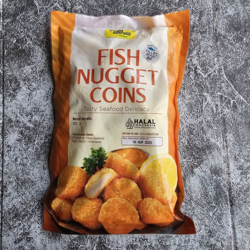

FURA SEAFOOD FISH NUGGET COIN 500gr
