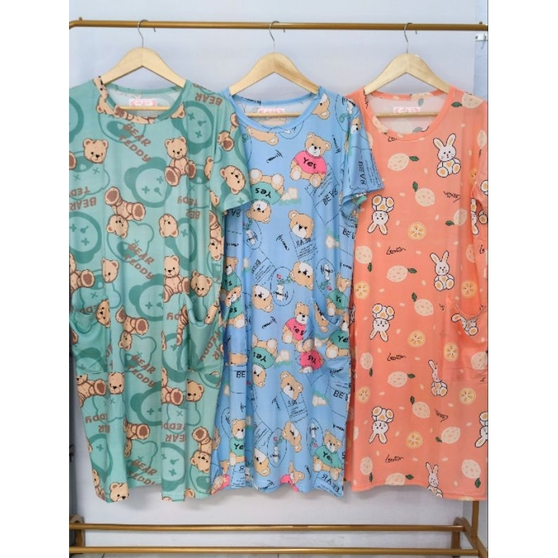 DASTER GEMOY || DASTER WANITA || BAJU RUMAH WANITA || DASTER KEKINIAN